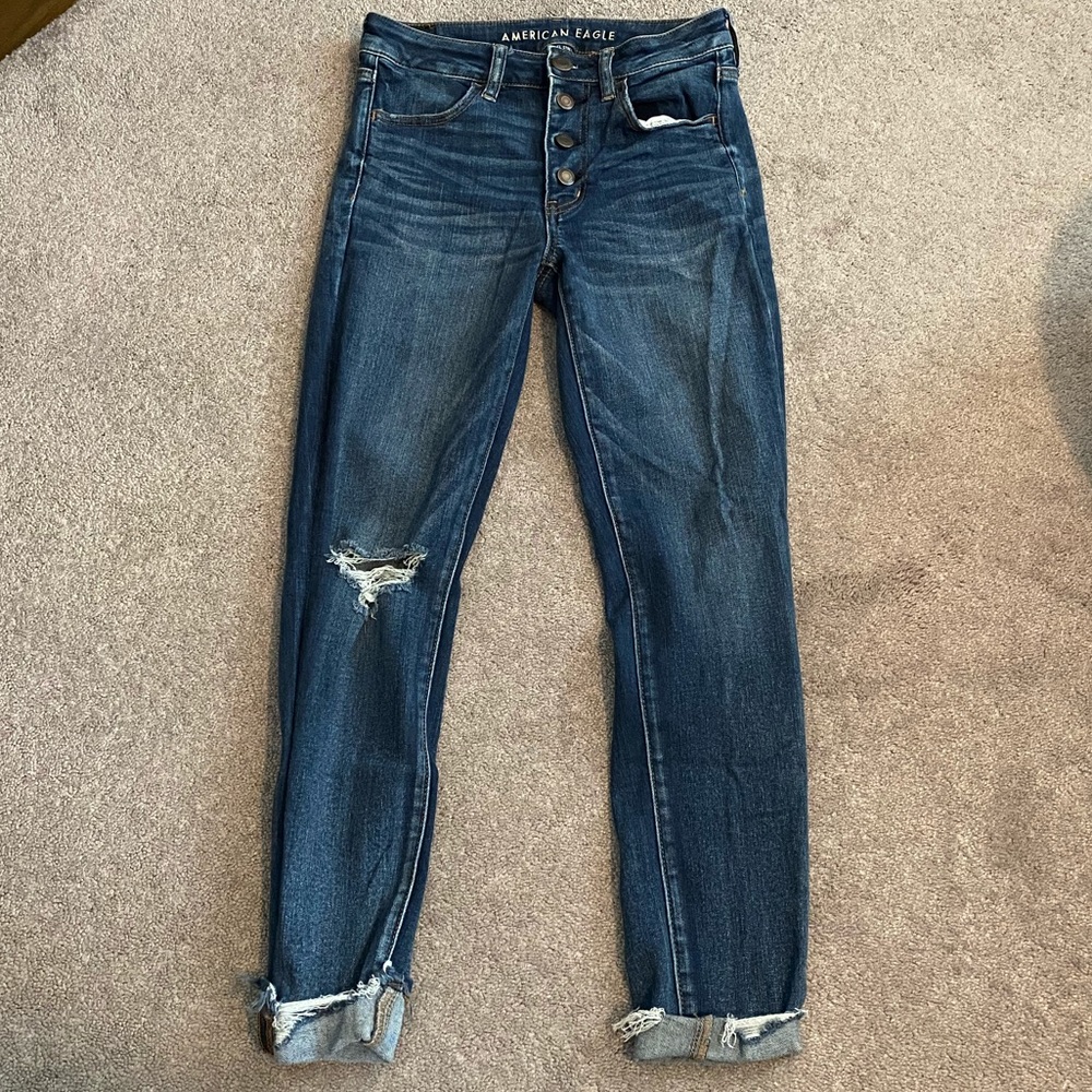 American Eagle Hi-Rise Jegging Crop